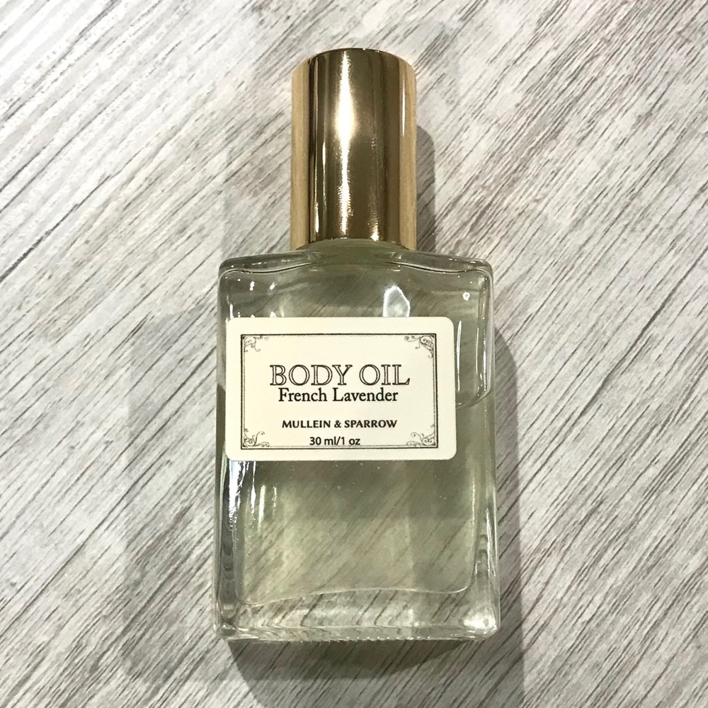 Mullein & Sparrow French Lavender Body Oil